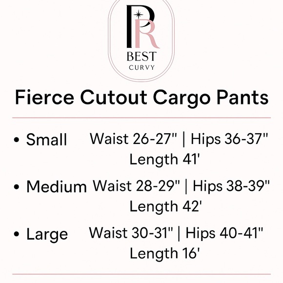 Fierce Cutout Cargo Pants - Picture 11 of 11